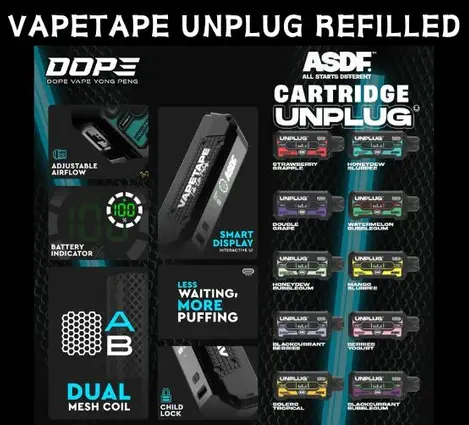 VAPETAPE UNPLUG REFILL